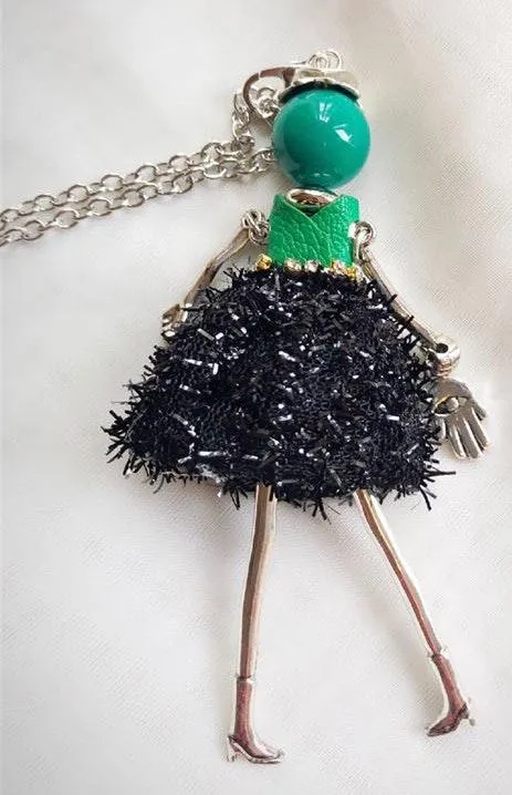 Doll Necklace Green - Image 2