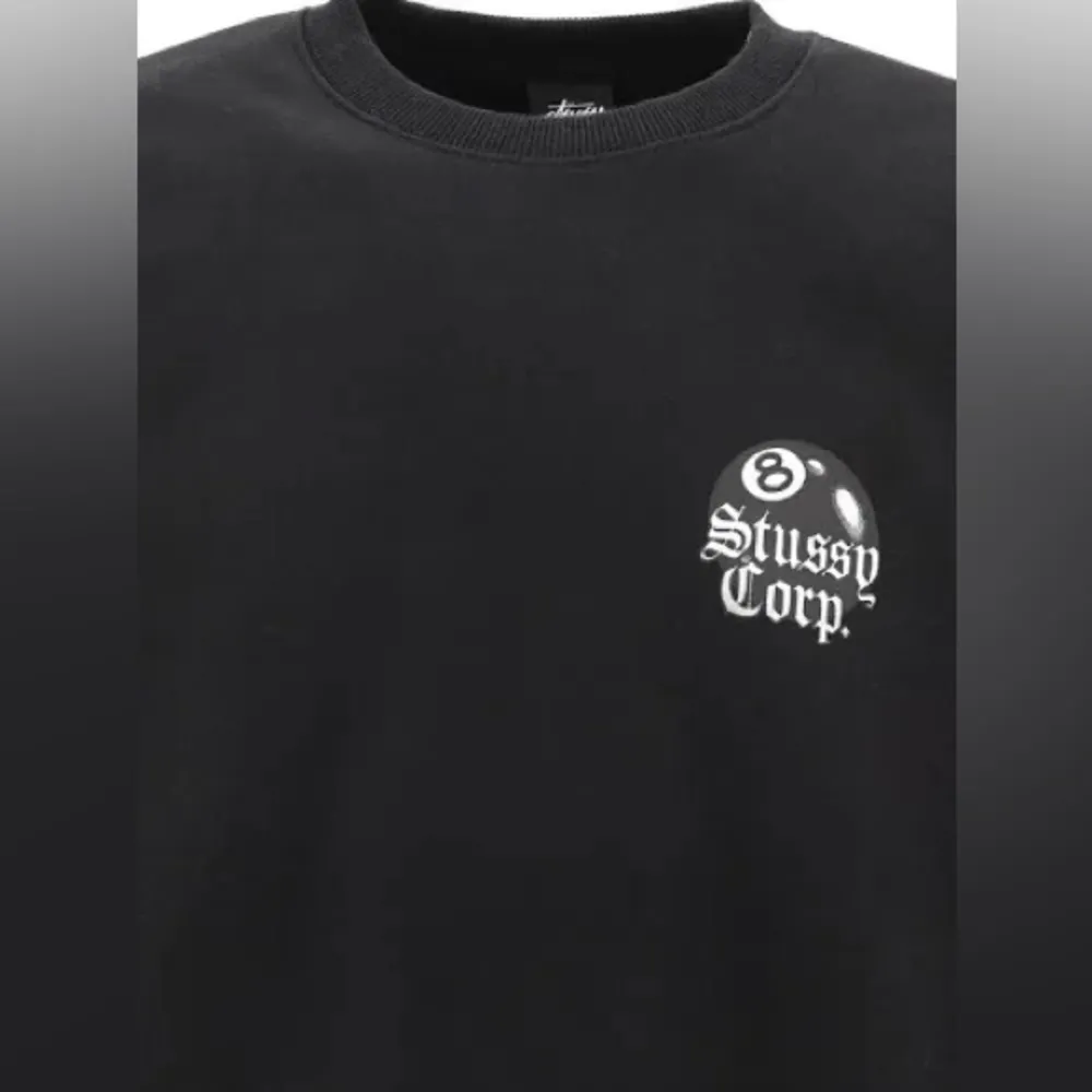 Stüssy Black 8 Ball Corp Sweatshirt - Image 6