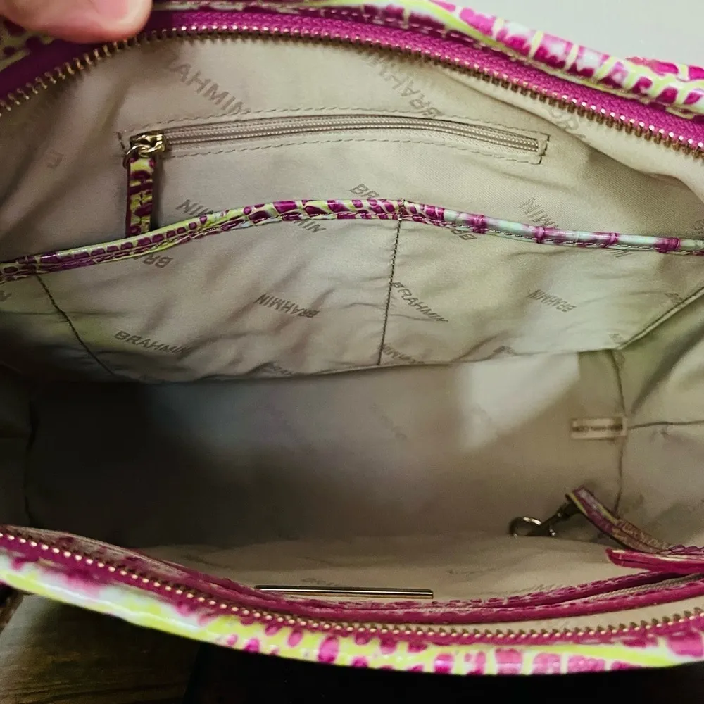 Brahmin Asher Sweetner Melbourne Medium Zip Top Tote Bag NWT - Image 5