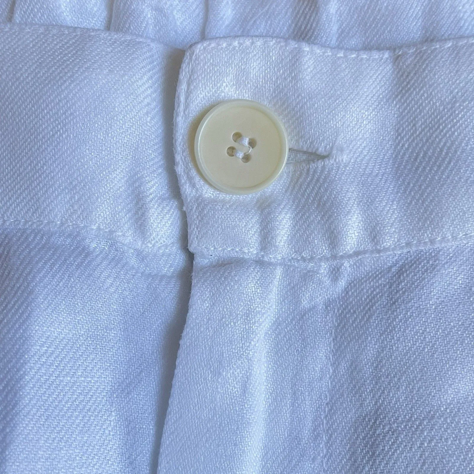 CP Shades Shorts Womens Large Cotton Pull On High Rise Relaxed Resort Linen-look - Image 4