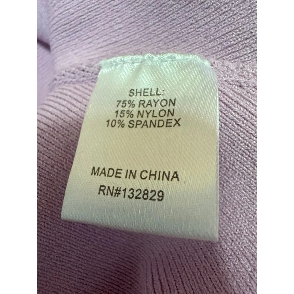 Superdown Purple Lilac Knit Sleeveless Cami Camisole Tank Bodysuit Top Size M - Image 4