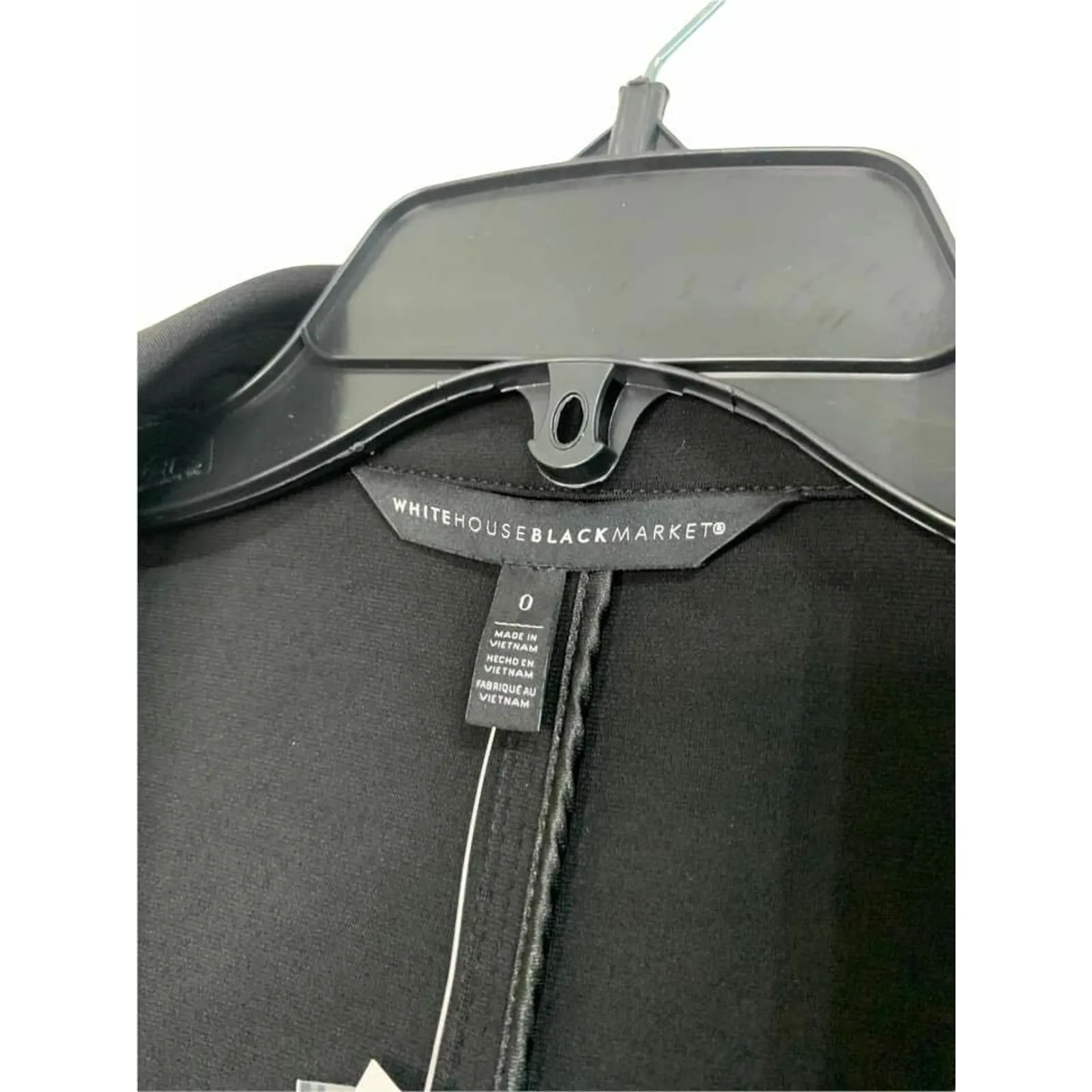 White House Black Market‎ the Essential Blazer Black Size 0 NEW $170 - Image 2