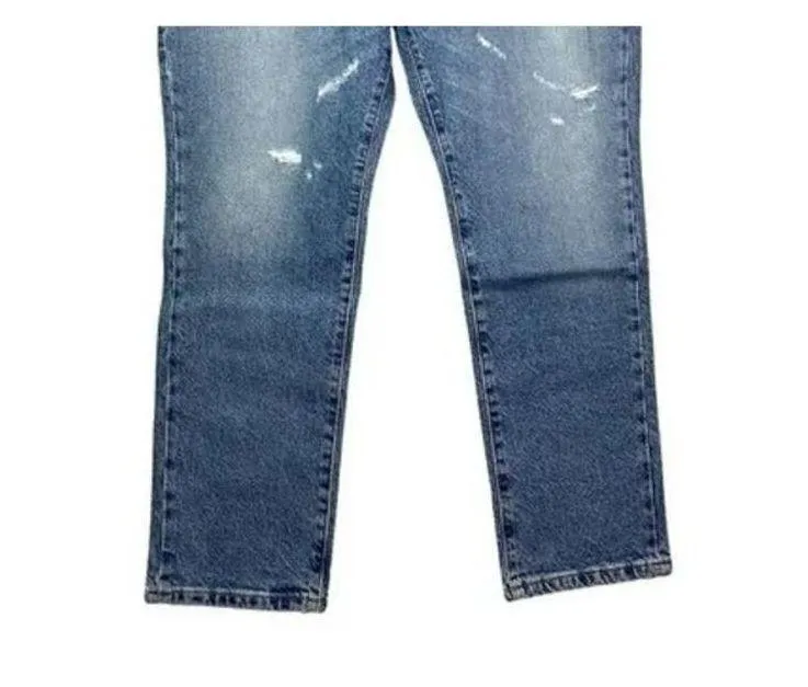 NWT Good American Classic Slim Bootcut Jean Sexy High Rise 14 / 32 Indigo Blue - Image 12