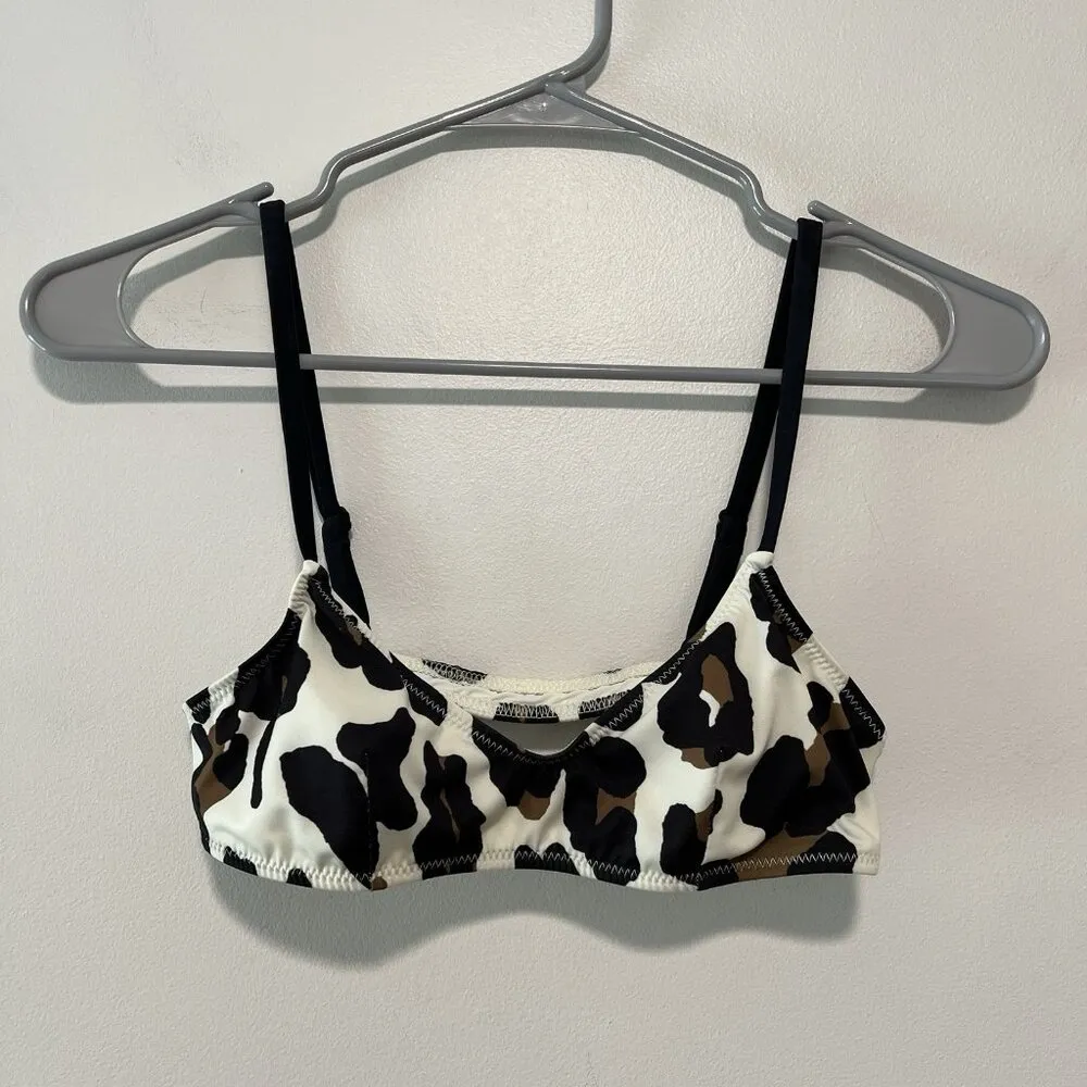 Solid & Striped NWT Rachel Leopard Print Bikini‎ Size XS/Medium - Image 7