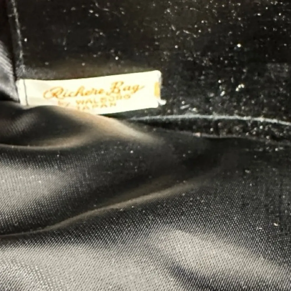 Vintage Richere Black Beaded Bag‎ - Image 4