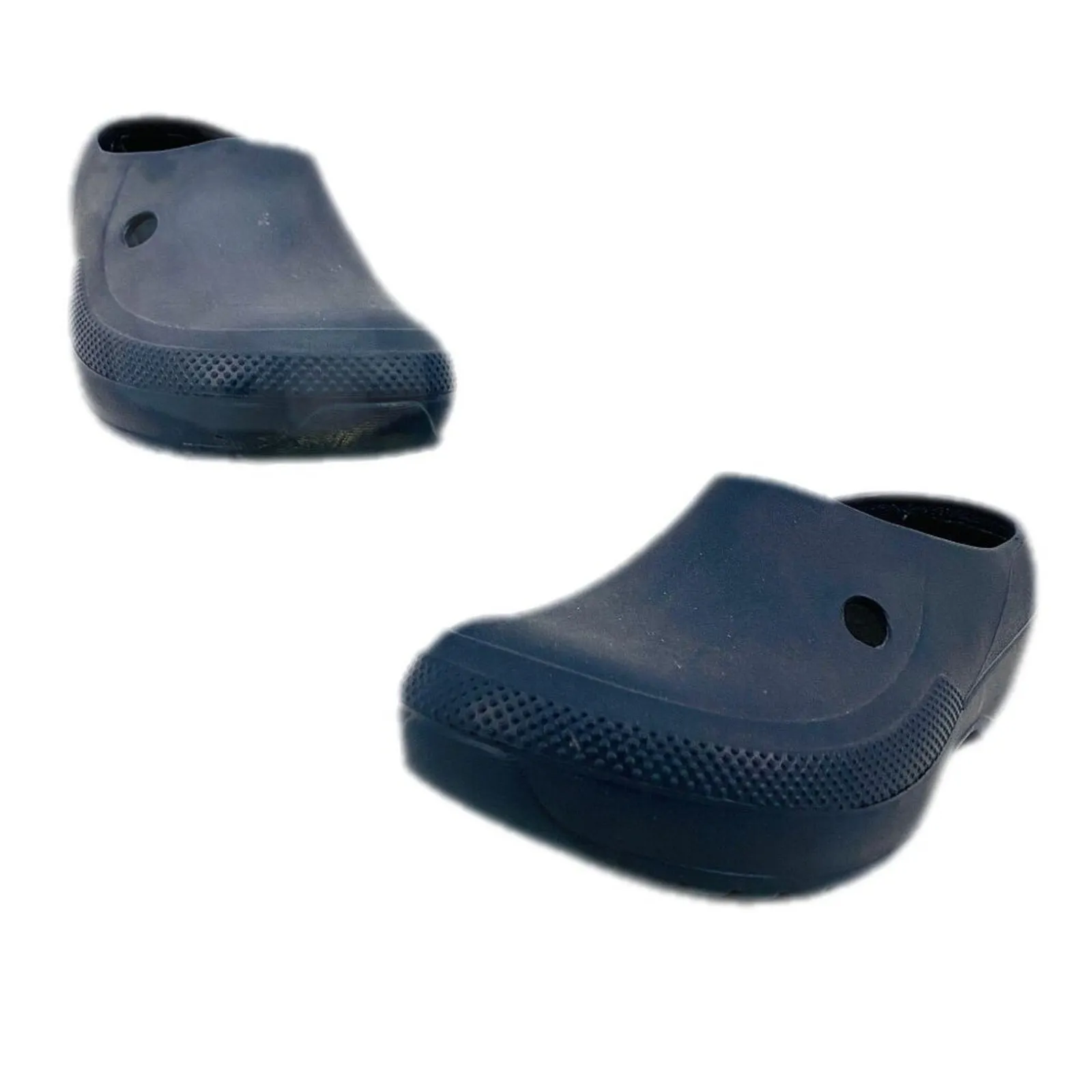 Crocs Unisex Blue Comfort Round Toe Slip On Clogs Sandals Size M 7 W 8 - Image 5