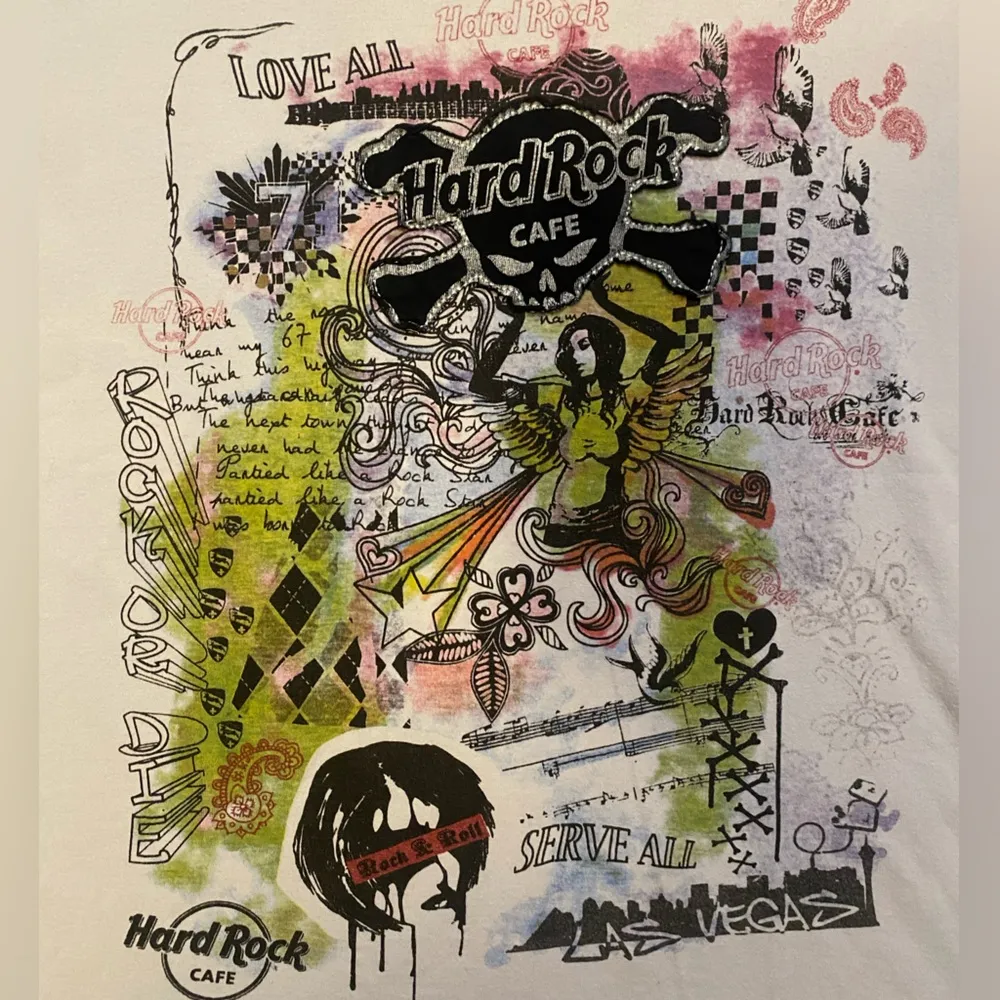 Hard Rock Cafe Love All Serve All Tee - Image 2