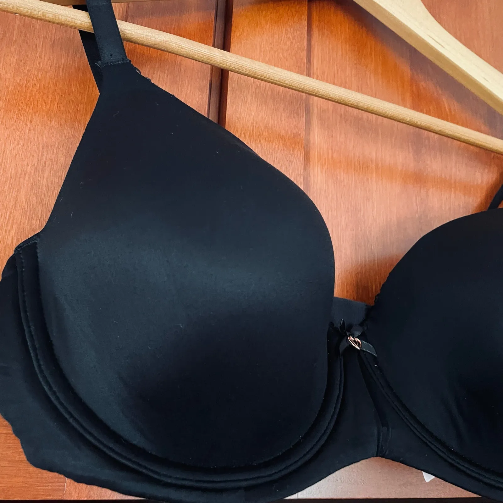 Victoria's Secret Bra Body by Victoria Lightly Lined Demi Black Size 36DD NEW - Image 2