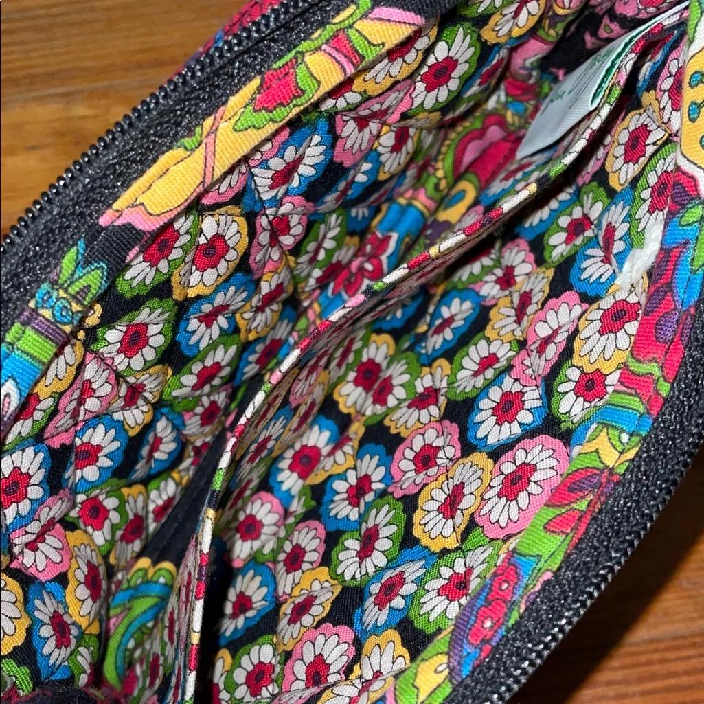 Vera Bradley Symphony In Hue Floral Wristlet Mini Bag Made in USA Retired - Image 8