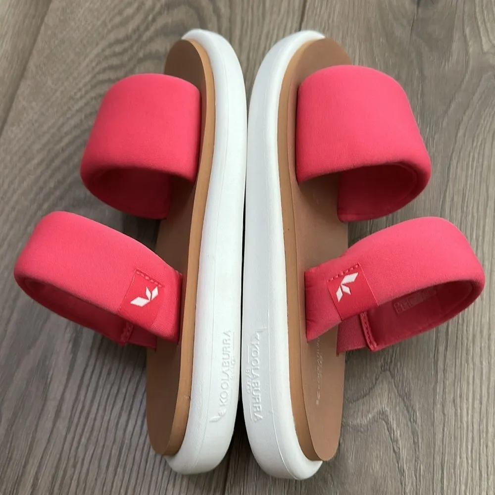 NWOT UGG Koolaburra Alane Pink Slip On Slides Size 7‎ - Image 5