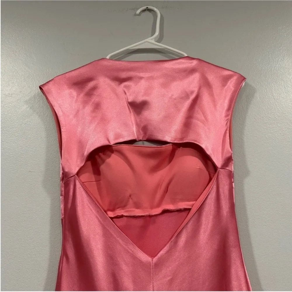 Scene Y2K Pink Back Cut Out Gown Size 5/6 - Image 5