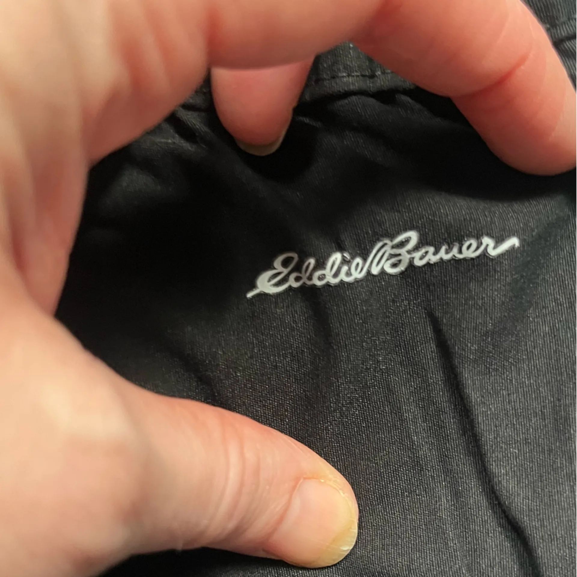 Eddie Bauer  Black Active Short Drawstring Elastic Waist Tennis Running Skort M - Image 3