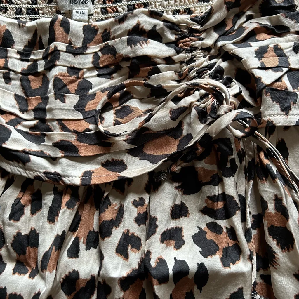 Aerie Ruched Bubble Mini Skirt - Image 2