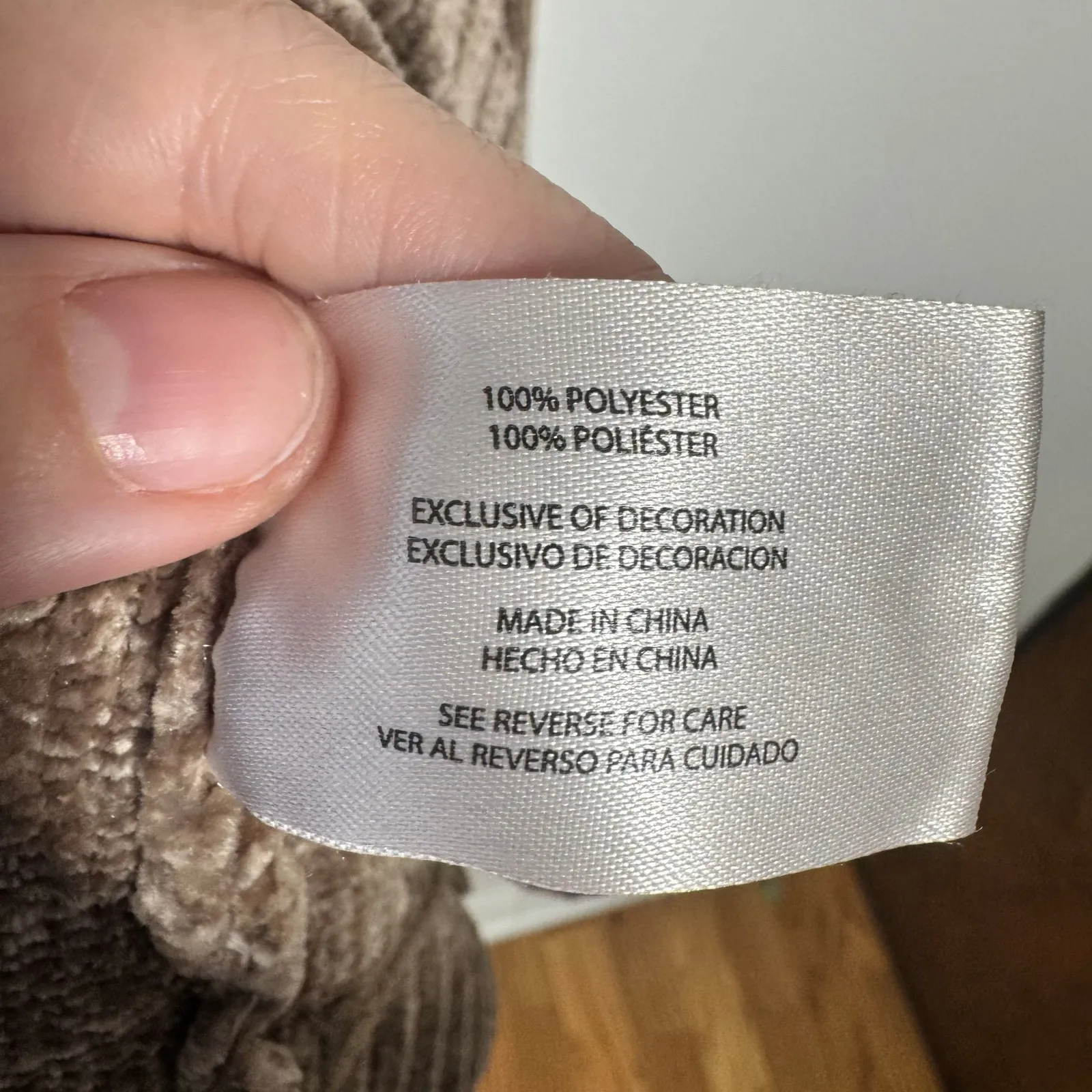 Orvis Chenille Shawl-Collar Open-Front Cardigan Sweater Women XXL Tan Brown Cozy - Image 6