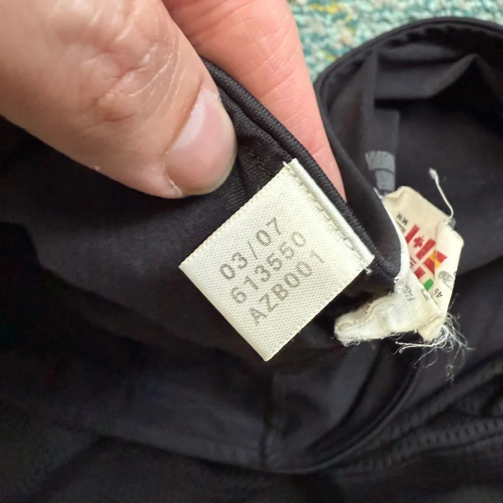 Vintage 2007 Adidas 2-piece black gold mesh tennis skirt and tank, size medium - Image 11