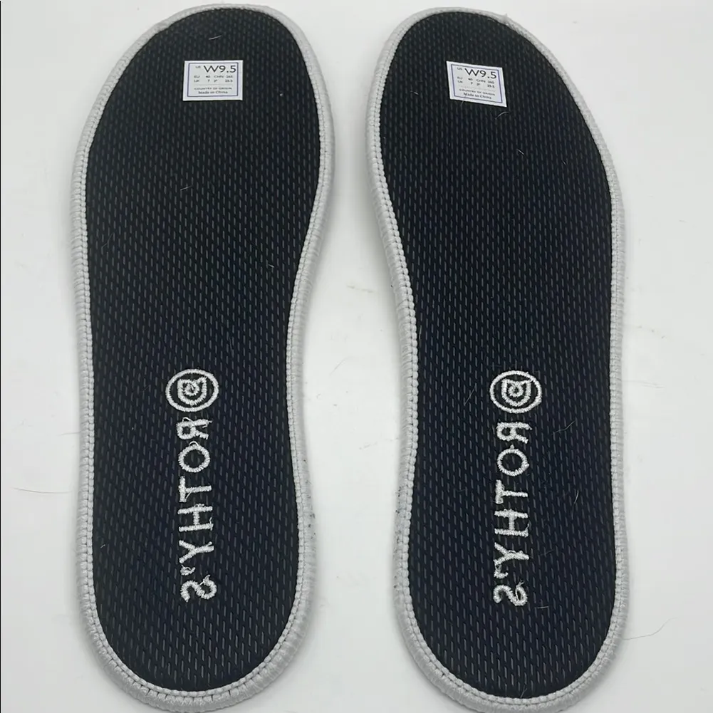 Rothy’s Salt Honeycomb Sneakers White 9.5 - Image 10