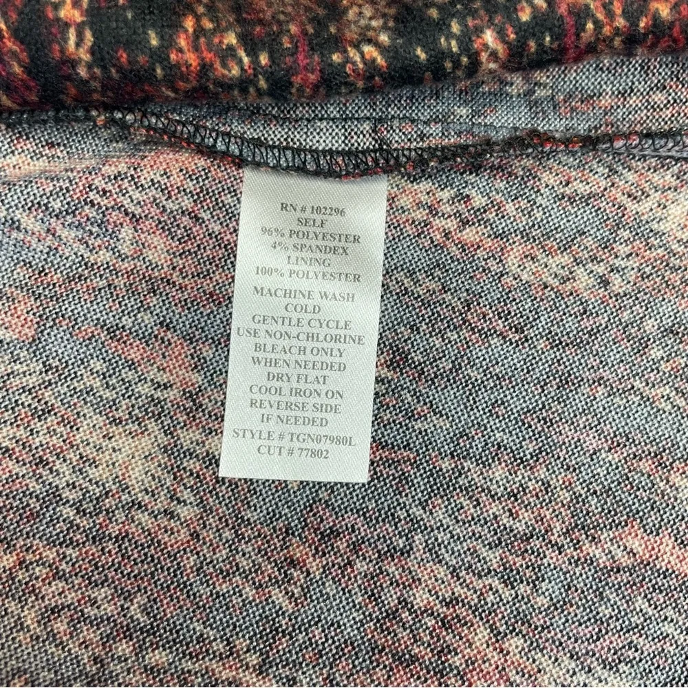 CONNECTED APPAREL NWT Women’s Size 14W Rust/Fall Colors Work Sheath Dress - Image 11