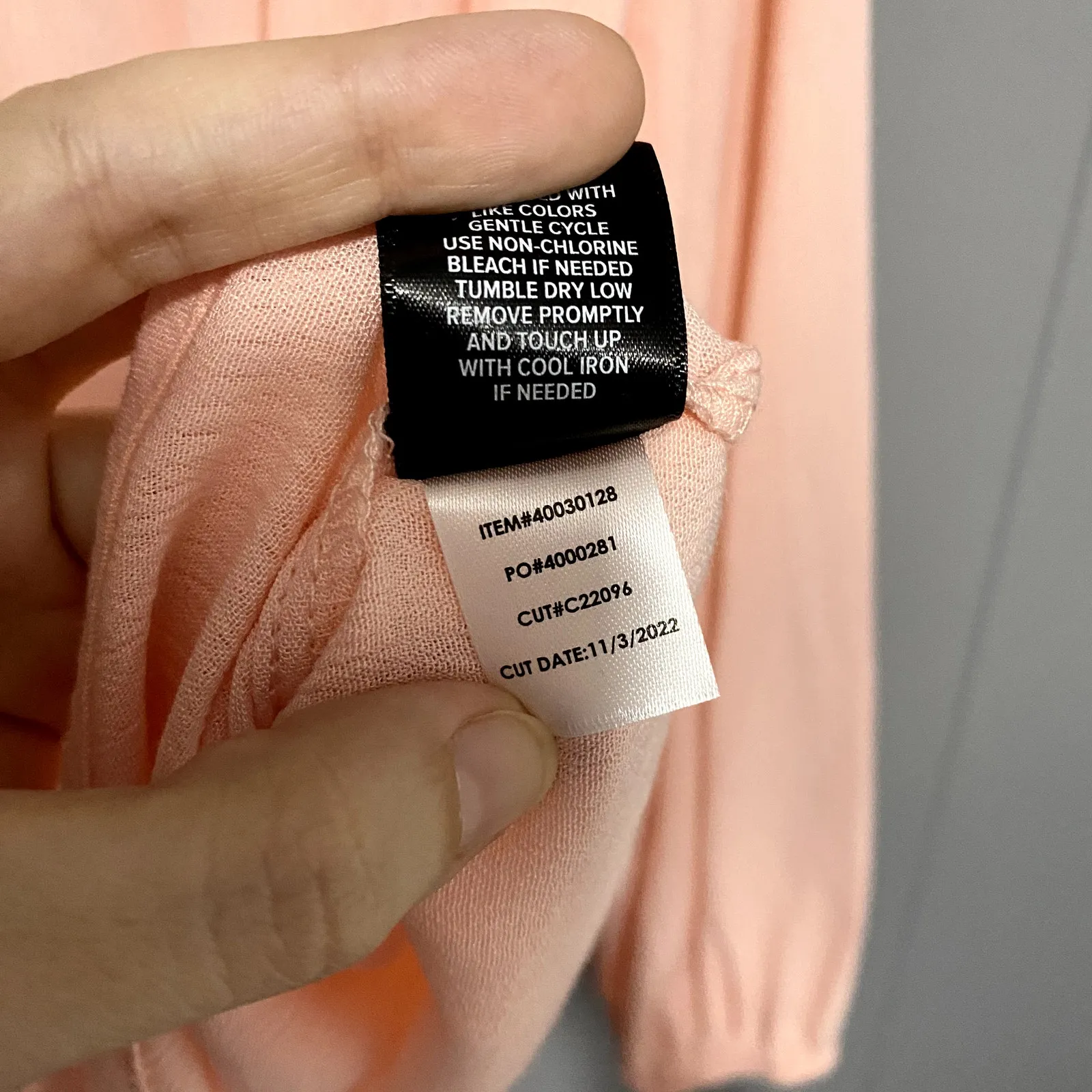 NEW Torrid Pink Madison Washable Gauze Embroidered Long Sleeve Shirt 1X - Image 4