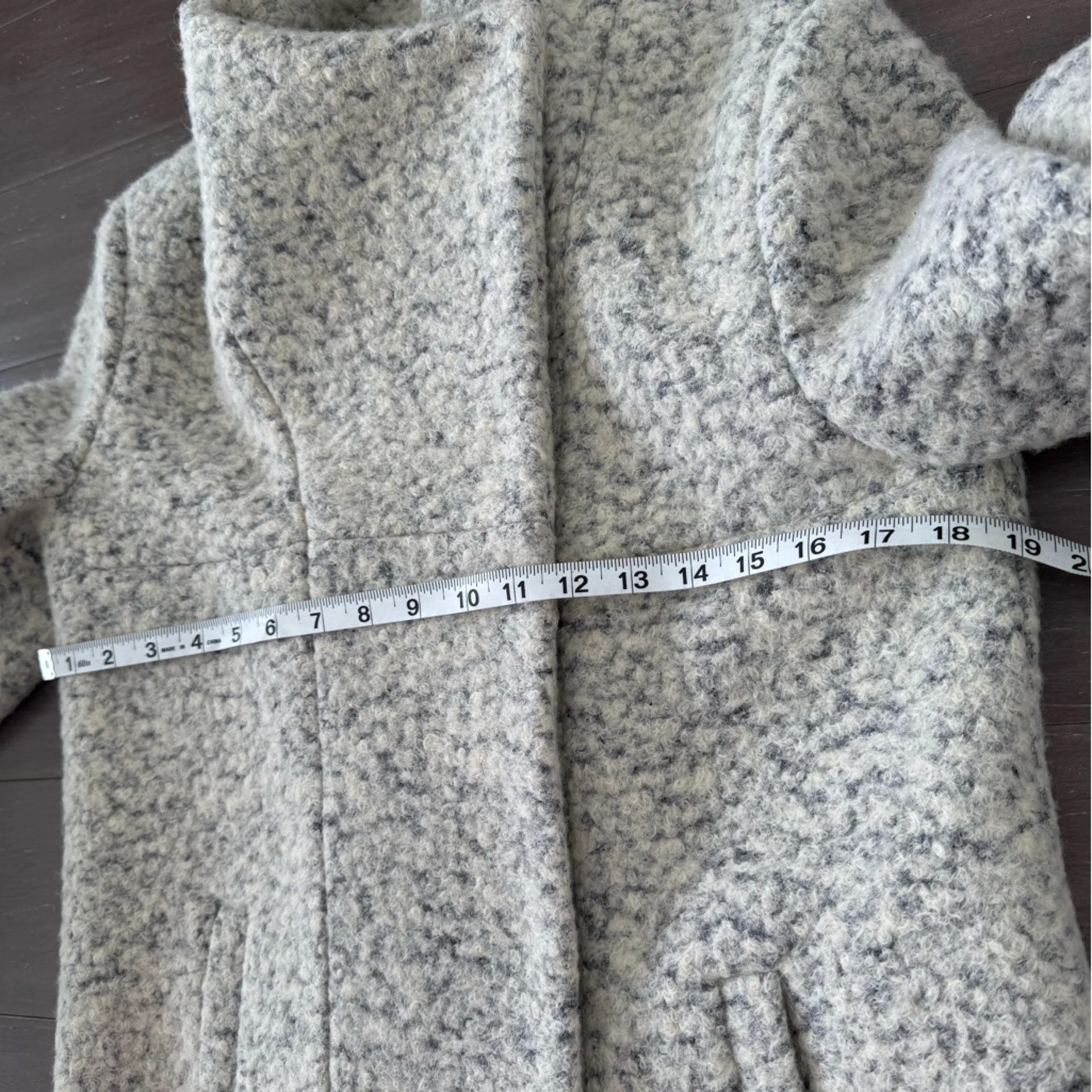 Kenneth Cole Gray Pea Coat - Image 12