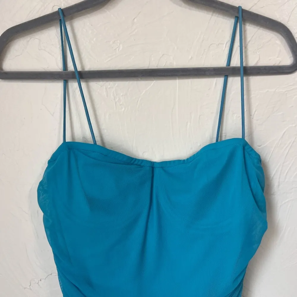 superdown  Emmie mesh mini dress size L - Image 3