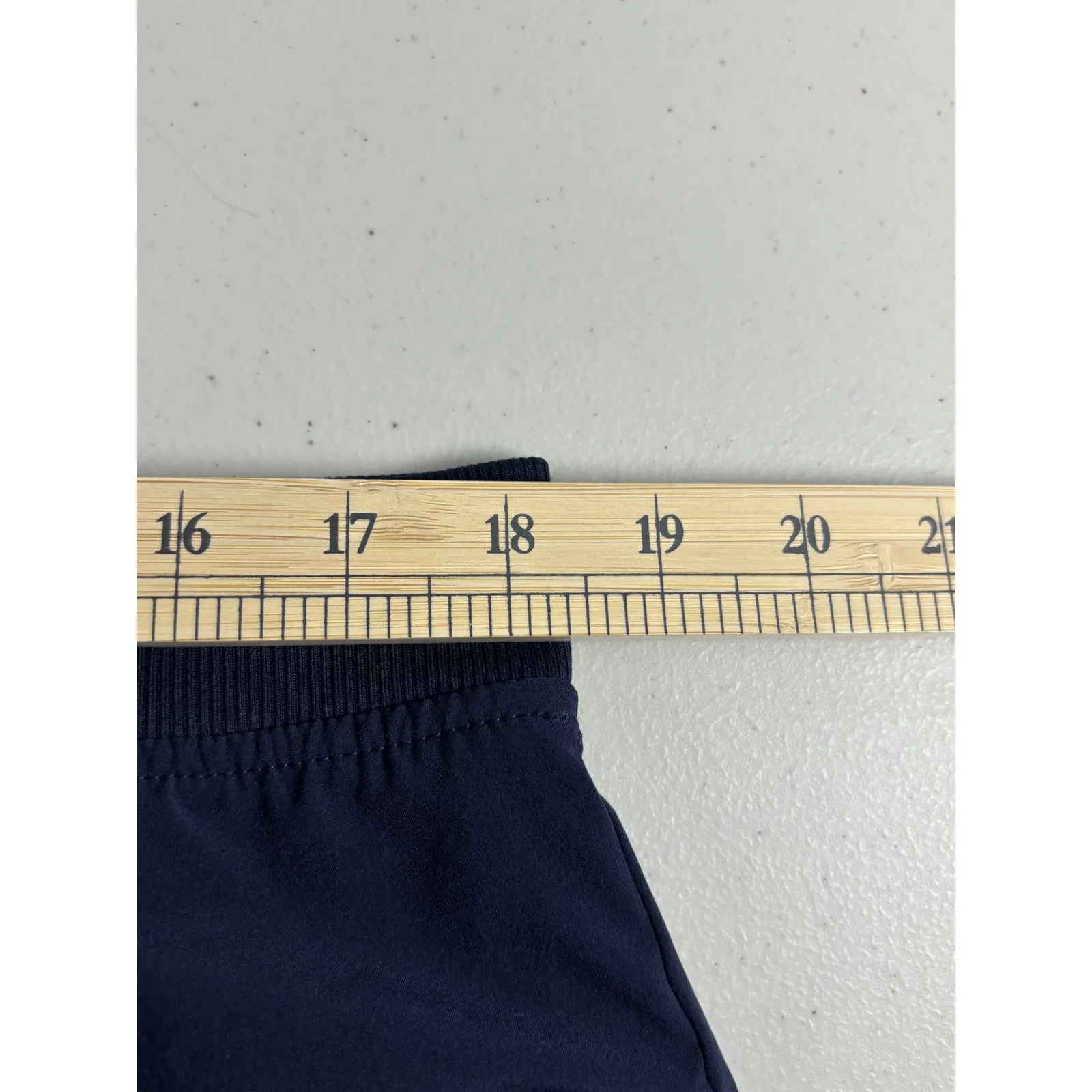 Chico's Zenergy UPF Neema Rib-Mix Navy Blue Skort 2.5 Large 14 Zipper Golf - Image 8