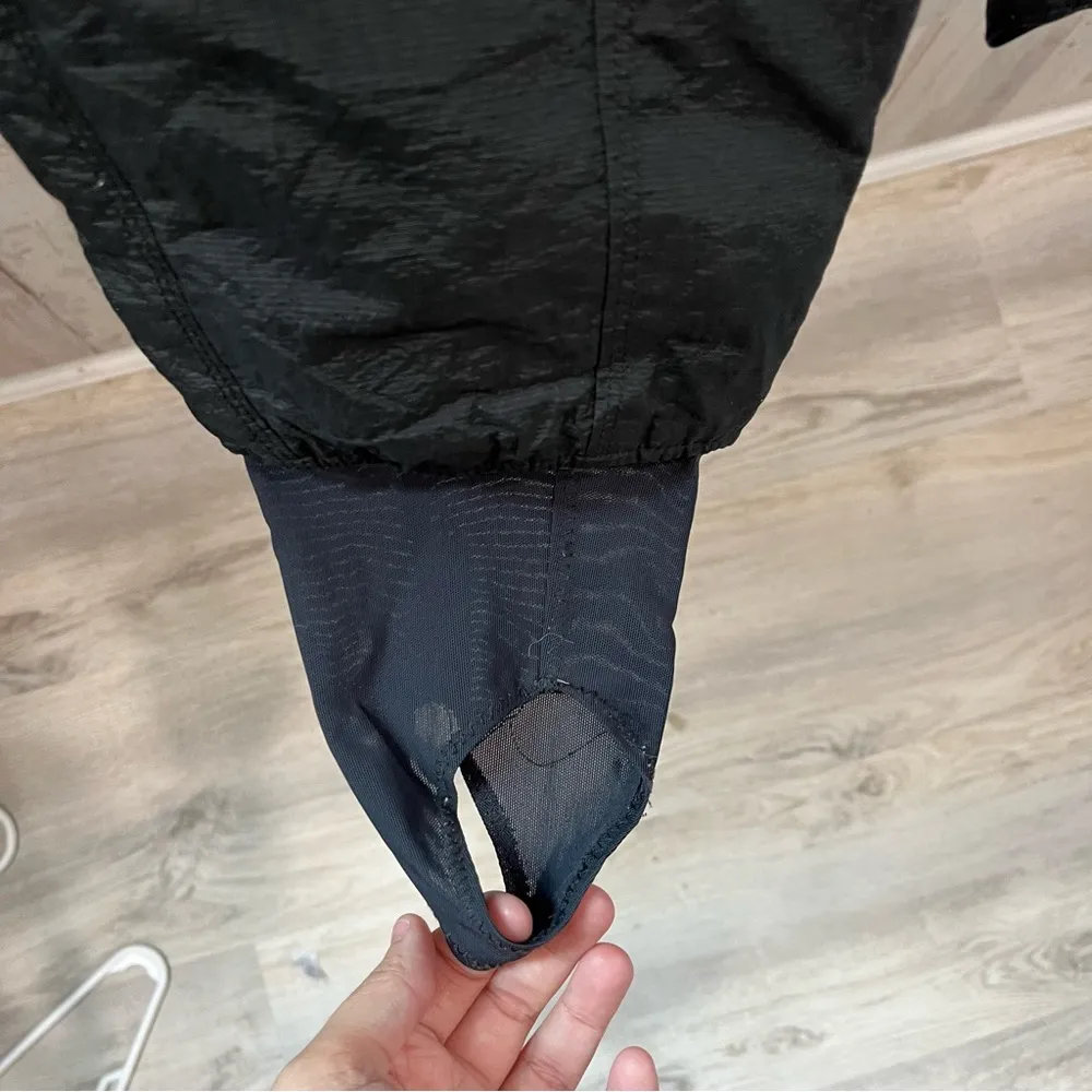 Vintage Tyrolia Skiwear by Head Ski / Snowboard Pants Stirrups Black Size 8 - Image 5