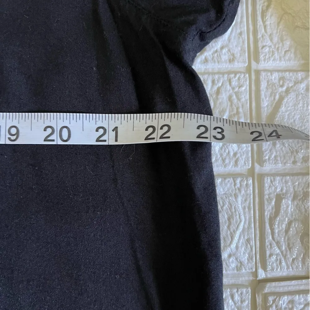 WOMAN Within floral embroidered long sleeve button down blouse size 14/16 M - Image 15