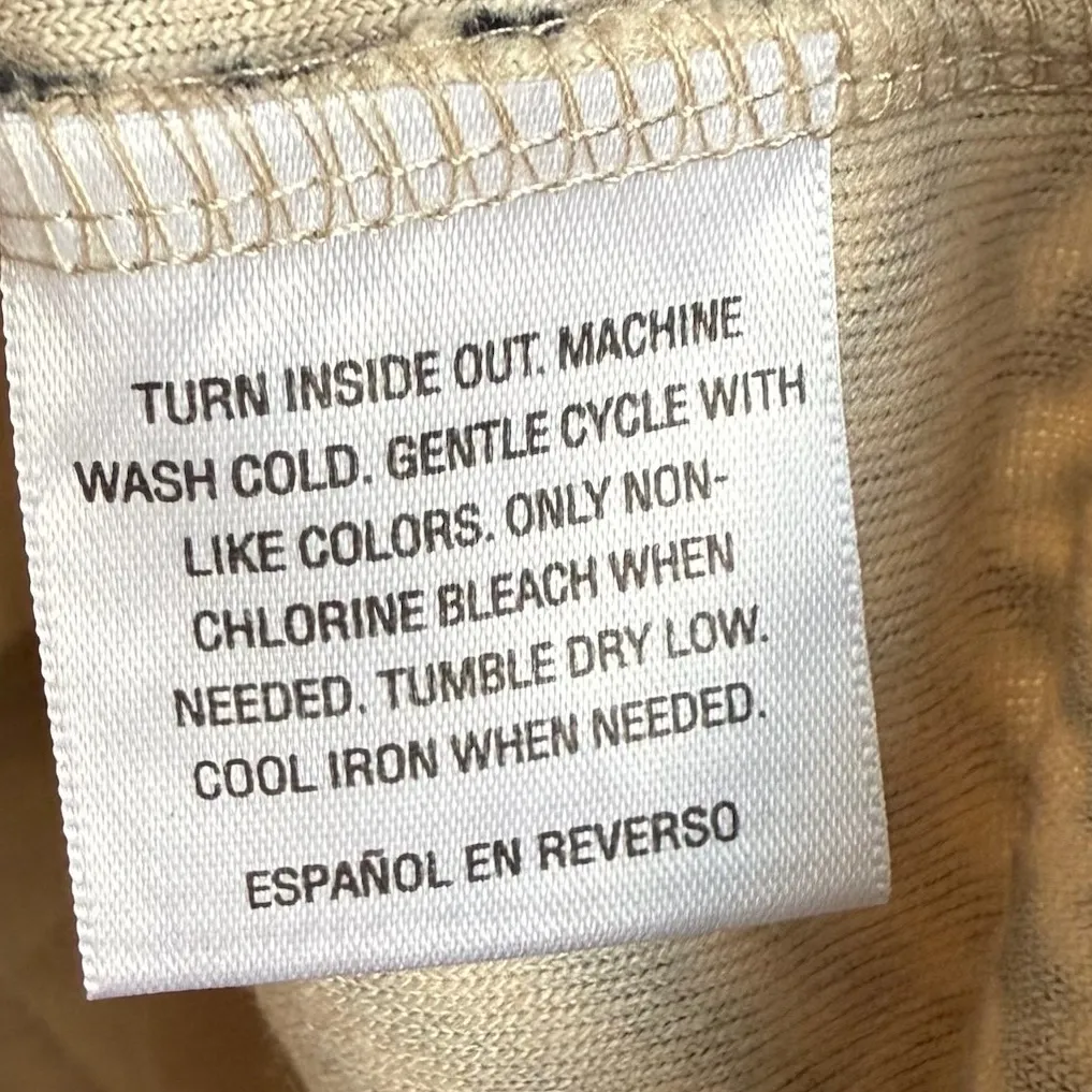 Chevron Fleece Vest Neutral Zip Front XL Winter Layering Charter Club Cozy - Image 9