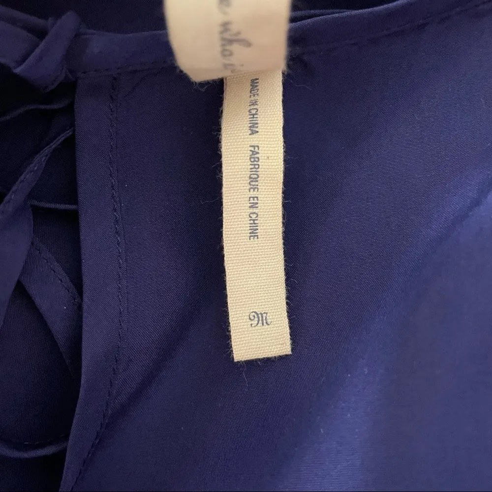 Anthropologie Maeve Silk Ruffle Dress - Image 7