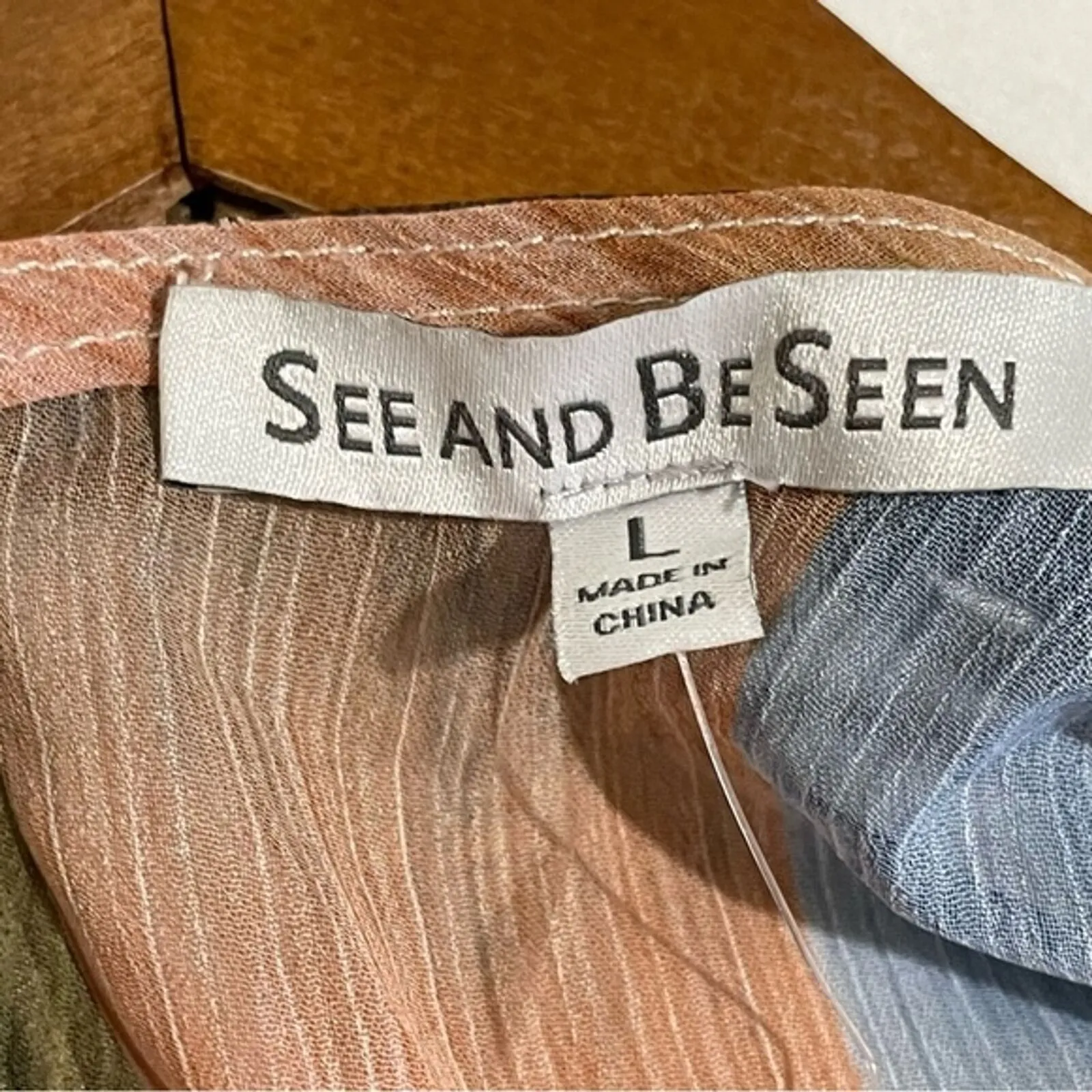 See and Be Seen NWT Dress LargeMulti - Image 5