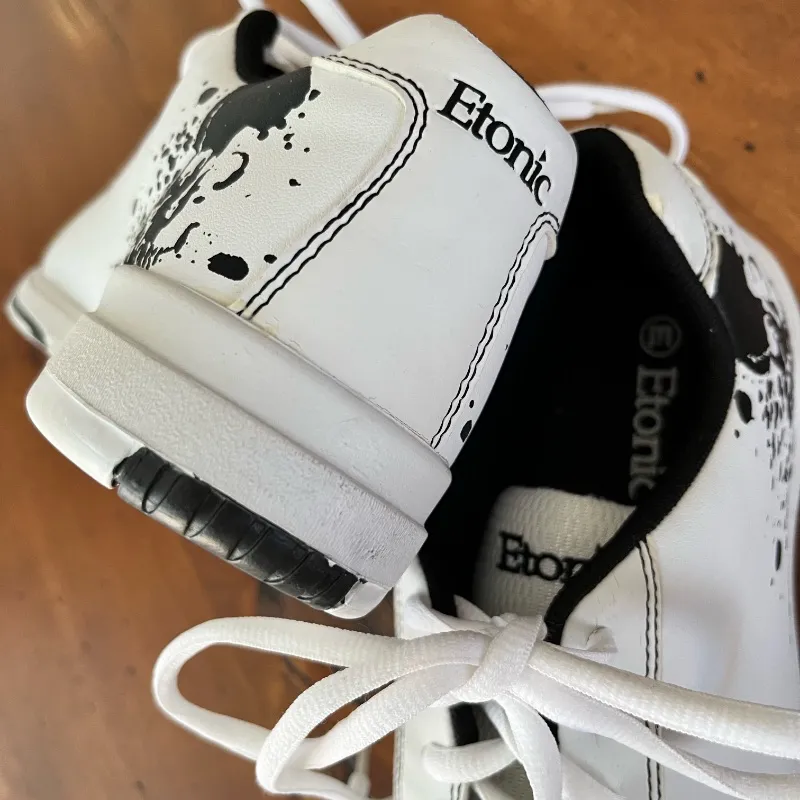 Etonic Perfect Slide B&W Sneakers‎ Black Size 7 - Image 3