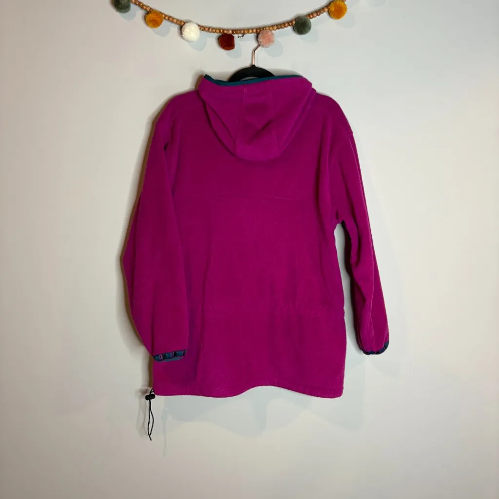 Vtg L.L. Bean PolarTec Windproof half zip fleece pullover Size M - Image 7