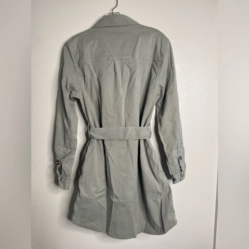 NWT KUT from the Kloth Alva Long Sleeve Belted Shirt Dress - Image 8