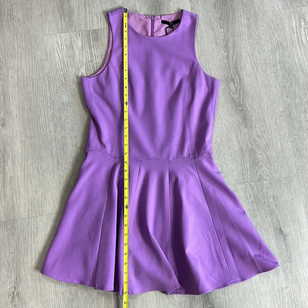 nwt // Tibi New York Ponte Knit Fit & Flare Dress w/ Scalloped Paneled Skirt - Image 10