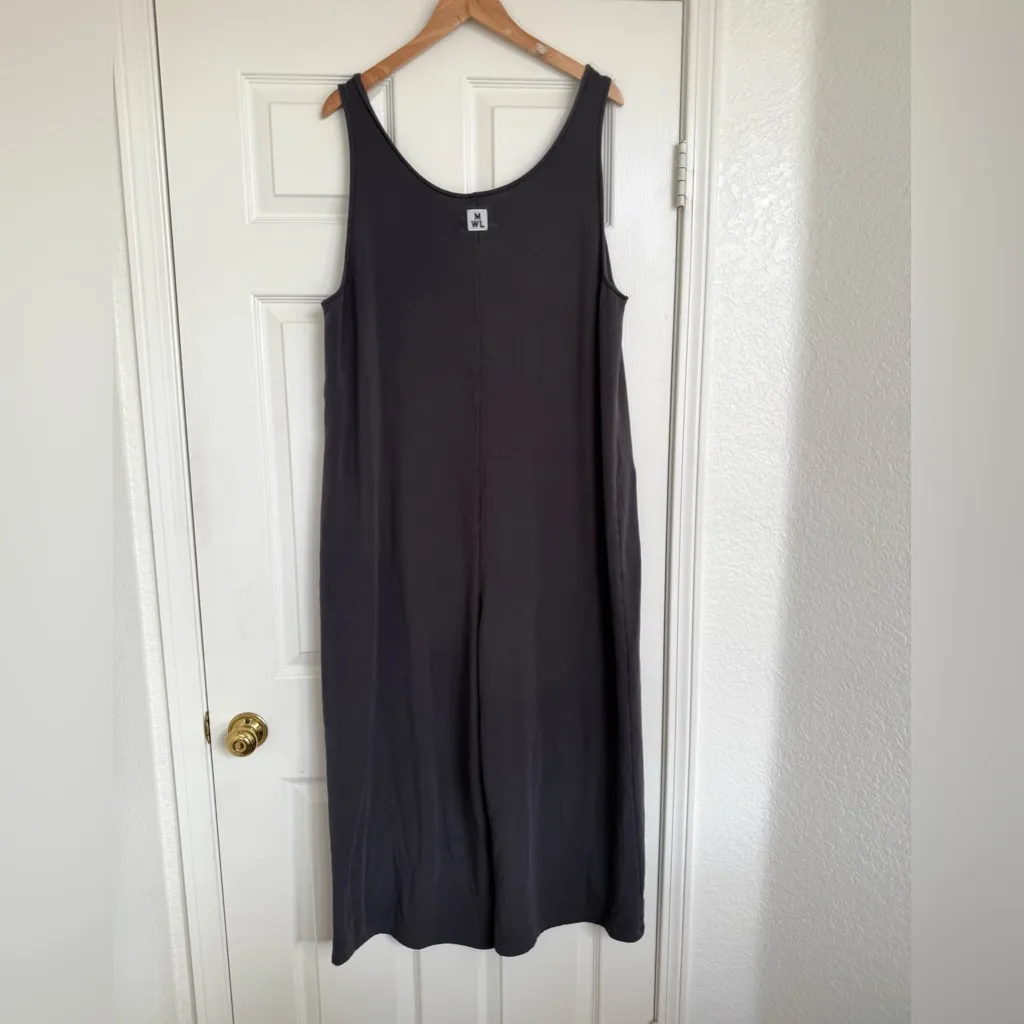 Madewell Superbrushed Pull On Jumpsuit Size XL Gray - Image 8