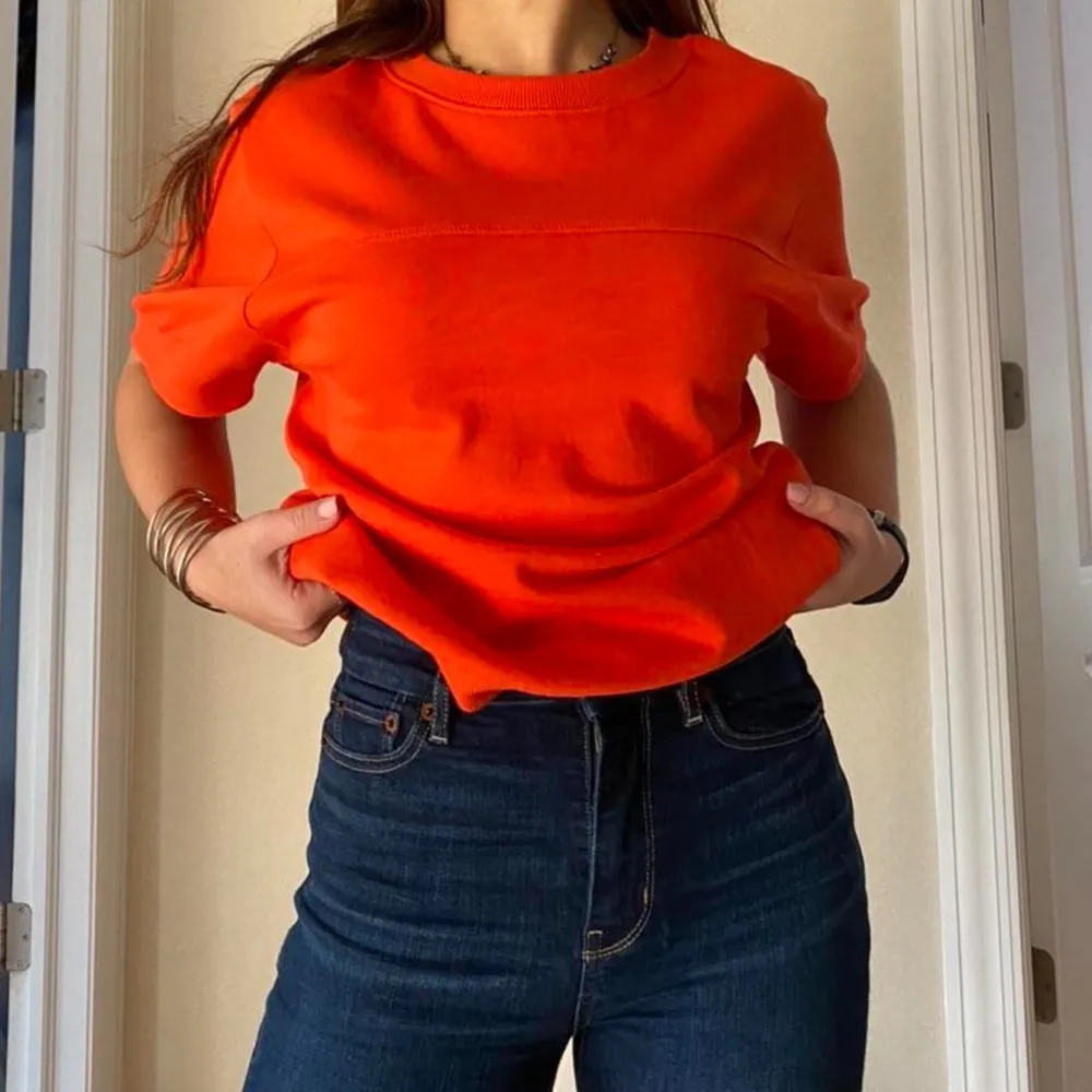 oversized orange tee - Image 3