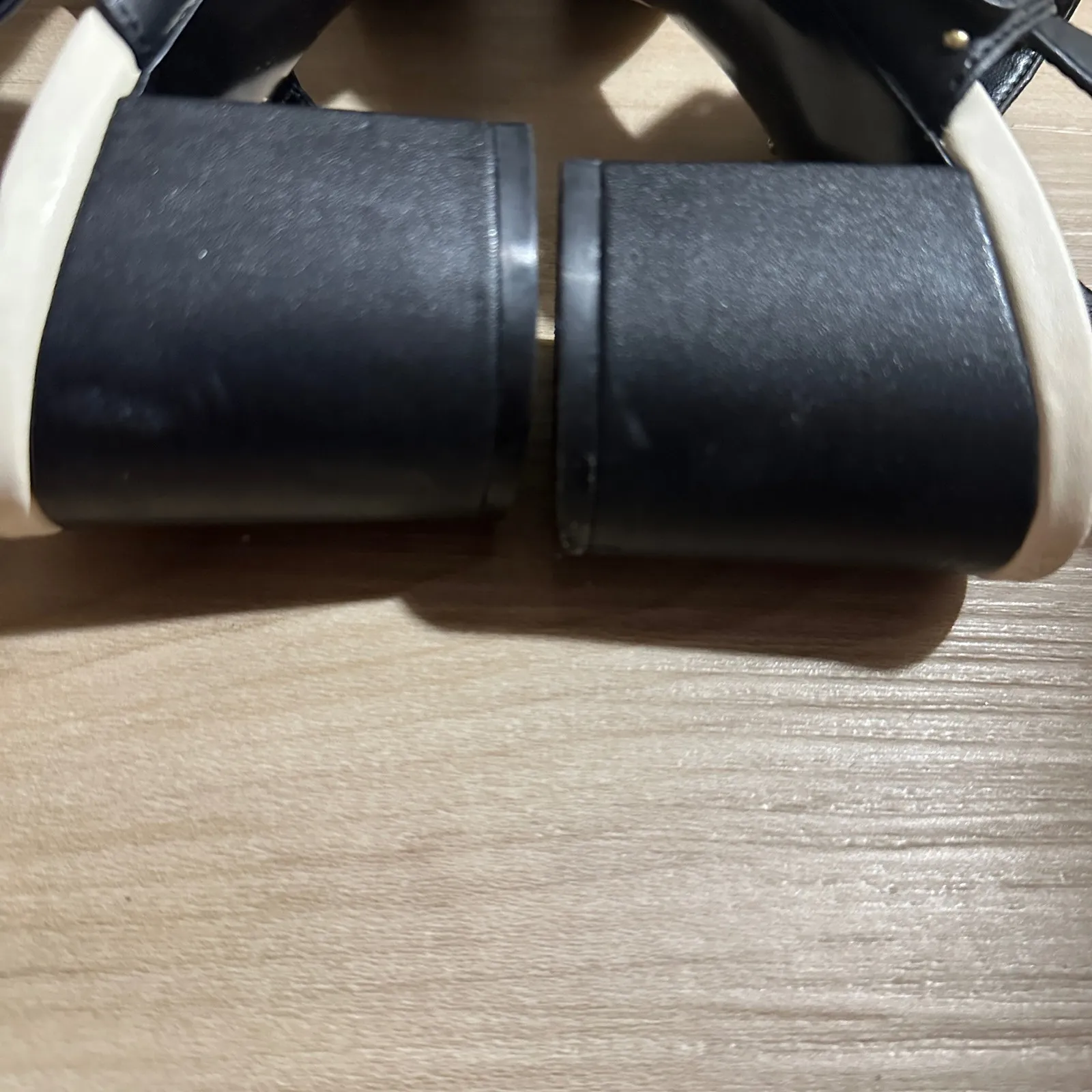 Charles & Keith Pointed Slingback Heel Studded Ankle Strap Party Pumps 6 / 36 - Image 9