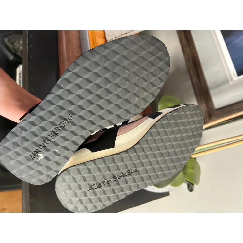 Pierre Hardy Hightop Platform Sneakers Pink Womens Size 35 - Image 8