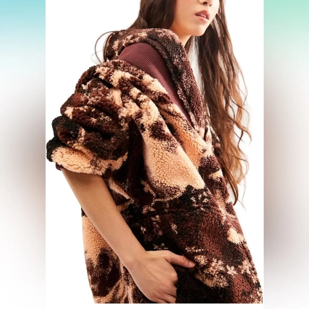 FREE PEOPLE SHERPA JACKET under thermal sz S - Image 3