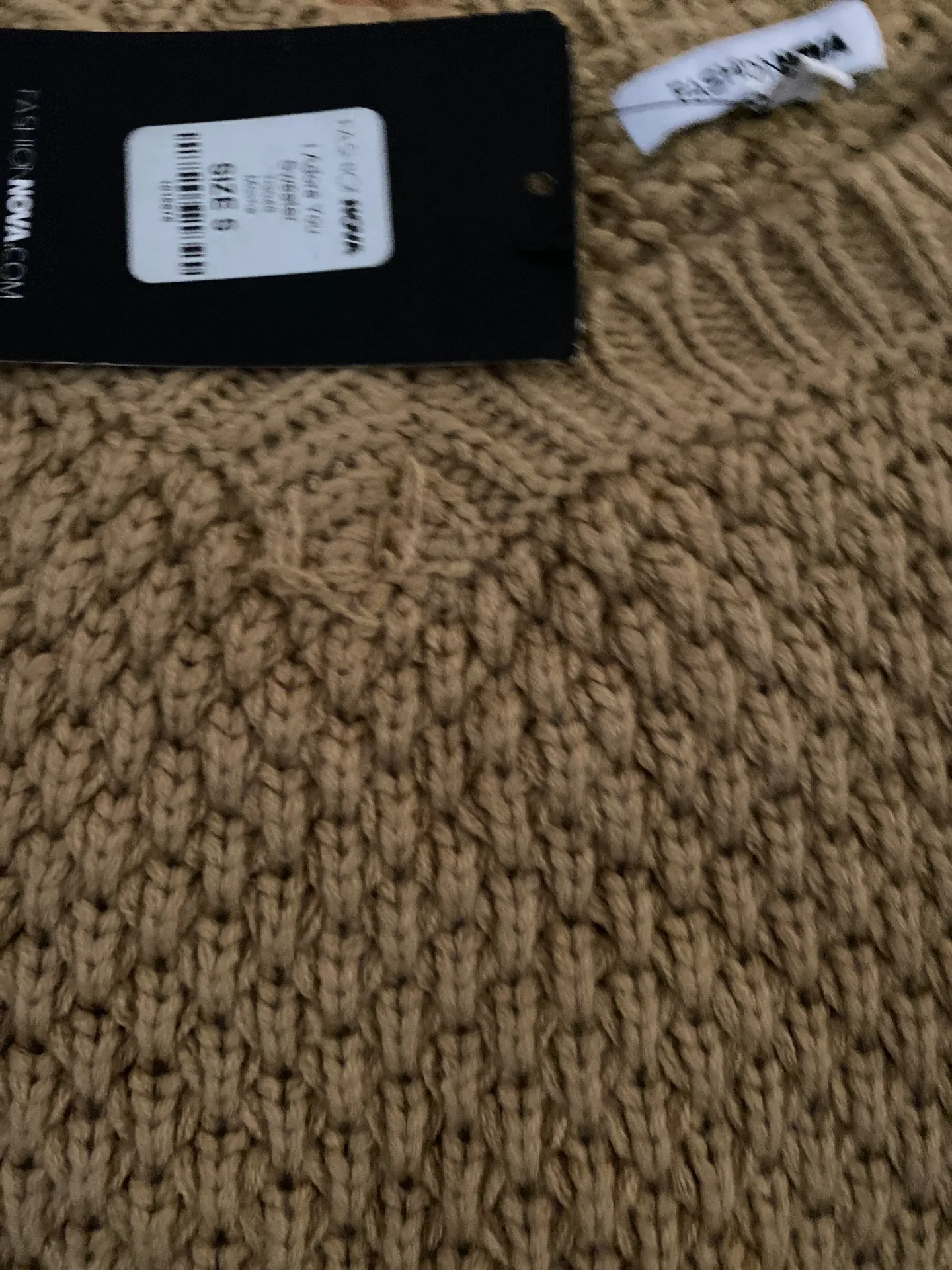 Sweater Shirt Tan - Image 6