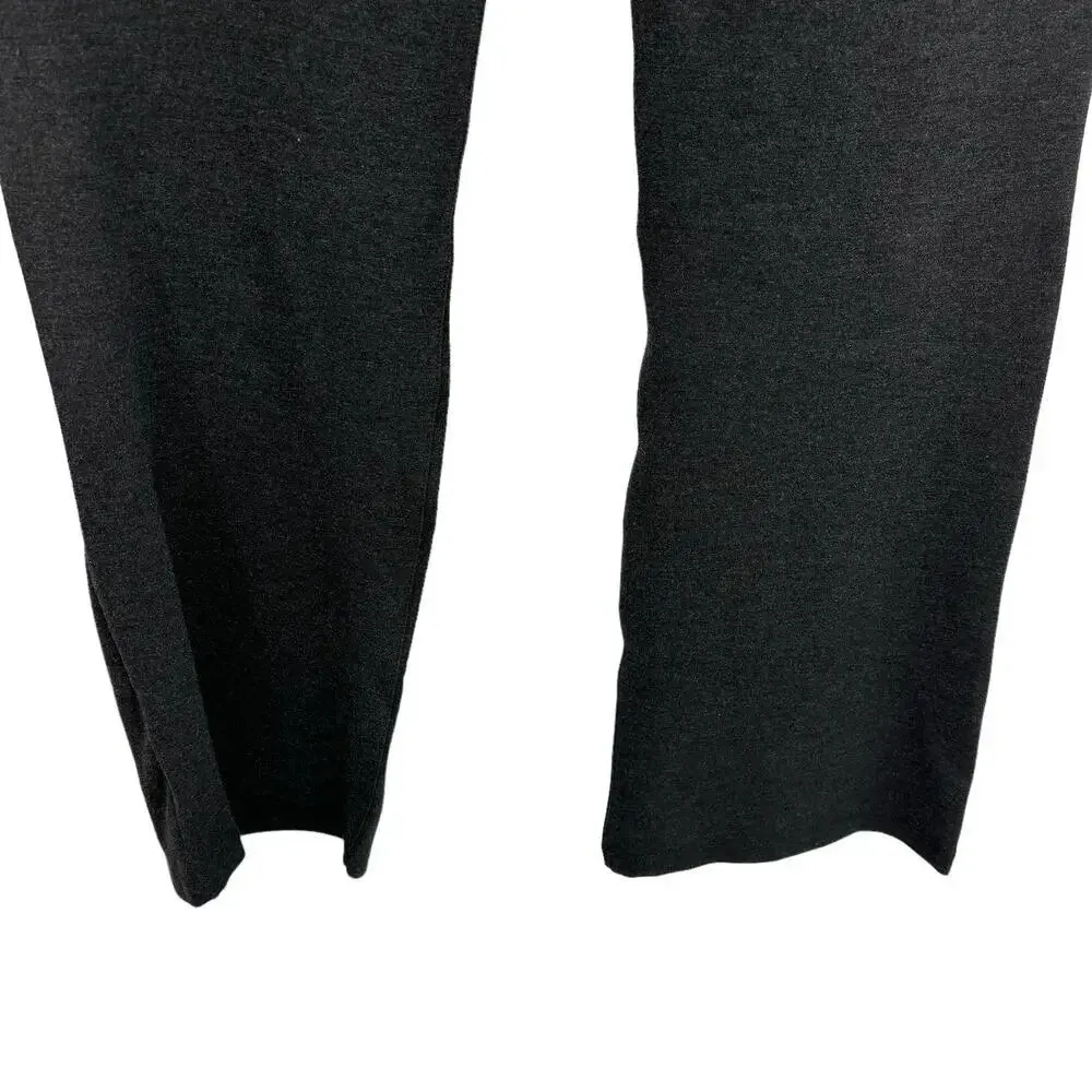 Betabrand Classic Dress Pant Yoga Pant Bootcut Charcoal‎ Gray Size Medium - Image 6