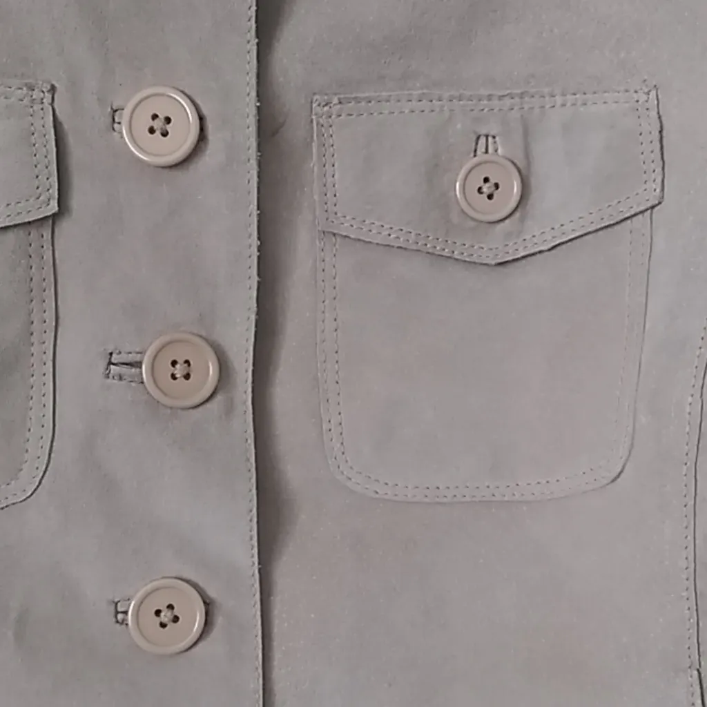 FINAL MARKDOWN Ladies' Worthington Silk Pig Split Suede Jacket medium - Image 2