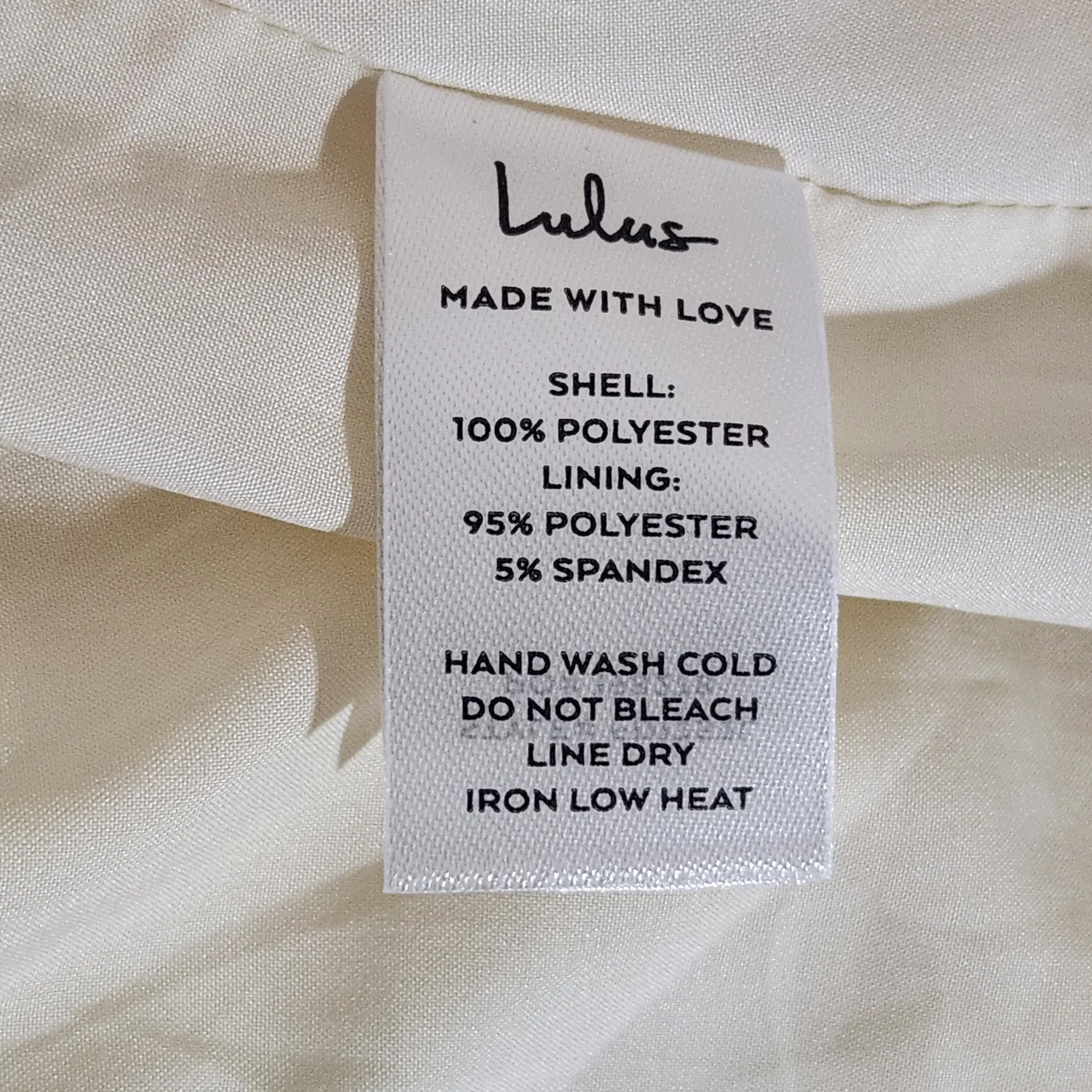 Lulus Cream Long Sleeve Mini Cocktail Dress Size XXL Lulus Cream Mini Dress - Image 8