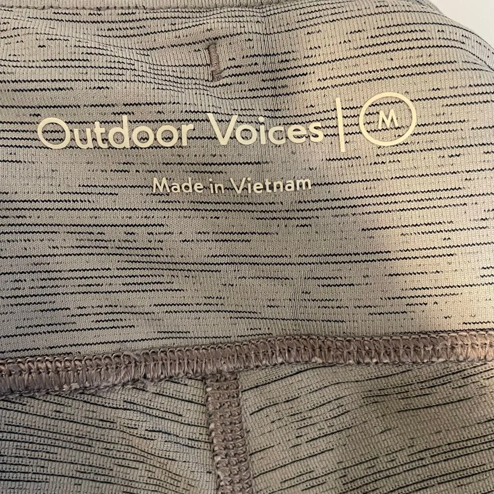 Outdoor Voices Tech Sweat 7/8 Leggings, Storm, M - Image 5