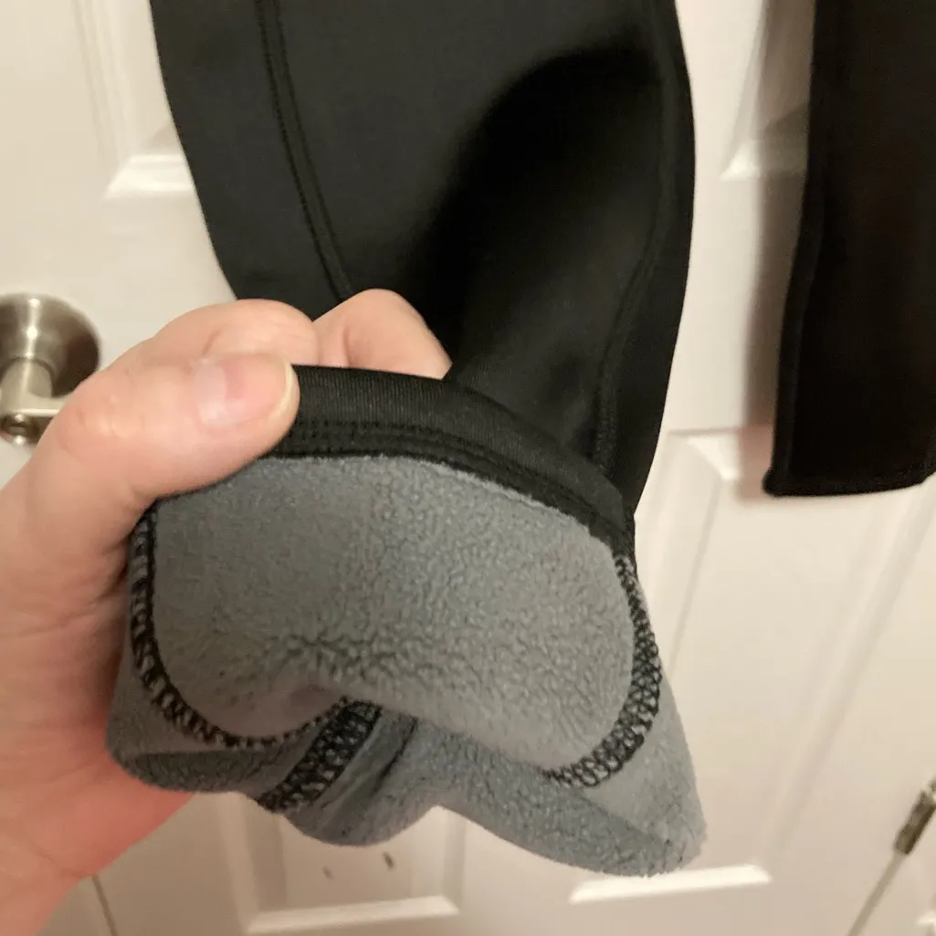 Kyodan Outdoor Black Ice Sherpa High Waisted Fleece Lined Leggings - Image 12