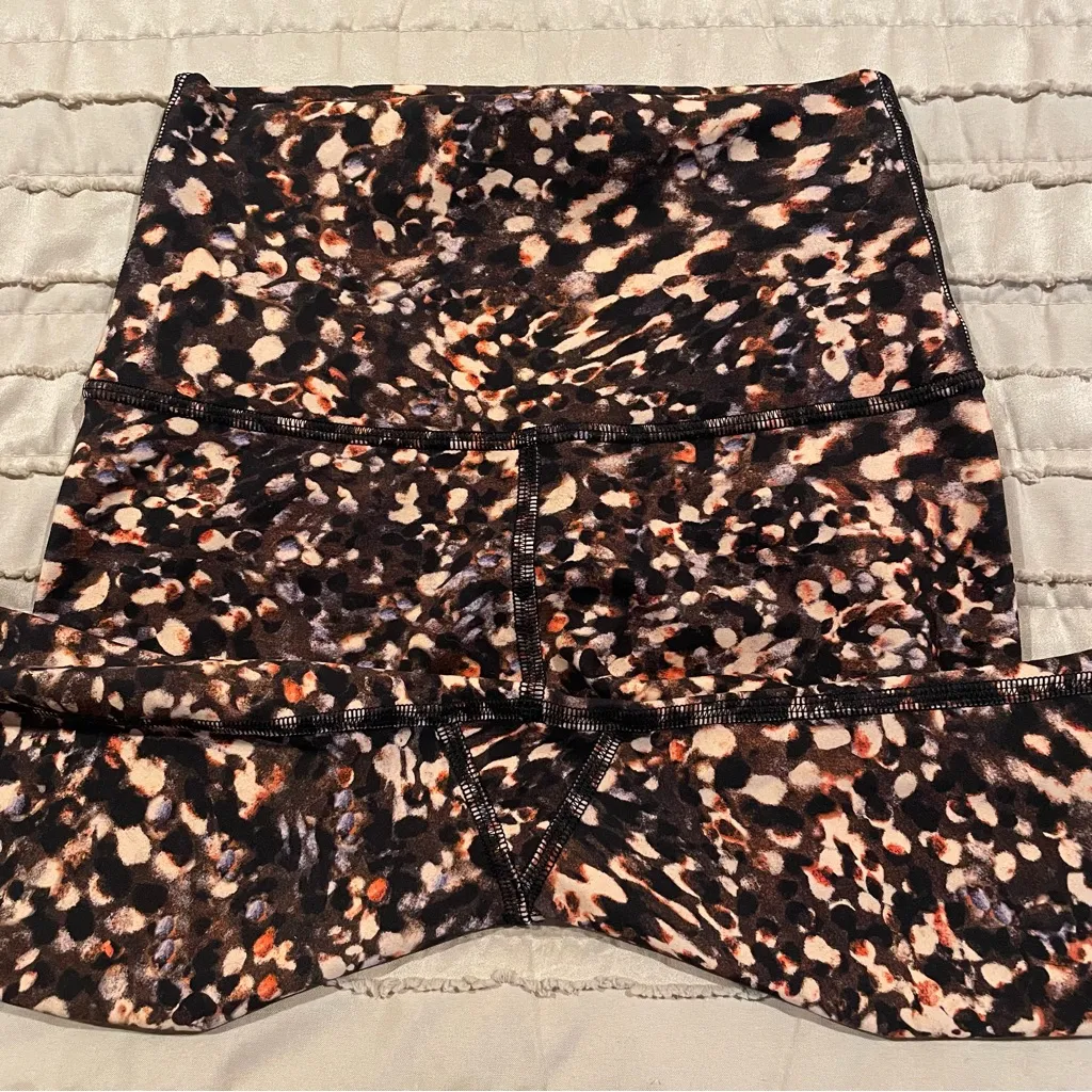 Lululemon Wunder Train High Rise Crop 21" Leggings Motion Flux Multi 2 W6BF9S - Image 4