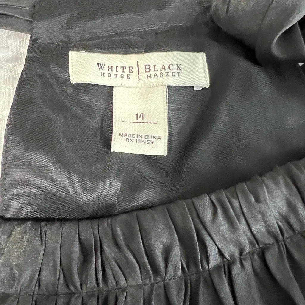 White House Black Market Black Formal Dress - Image 4