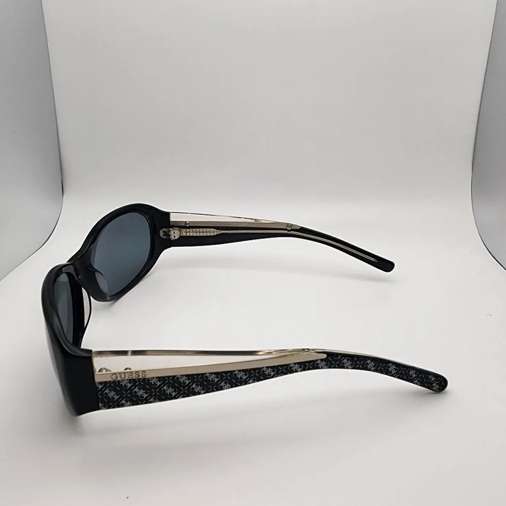 Guess Black & Silver Prescription Sunglasses Frames - Image 4