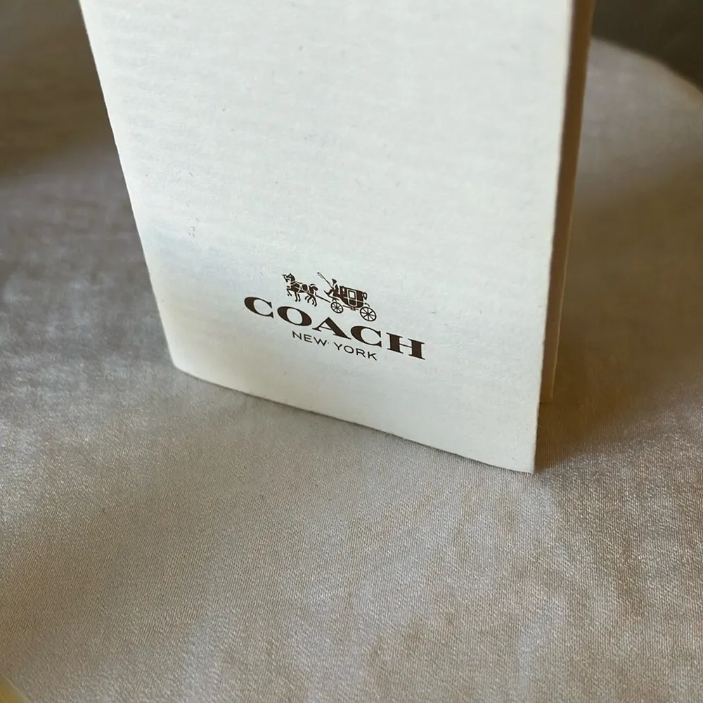 Coach: Shiny Light Gold (HC 7107) Sunglasses- Gold Tone- Case & Cloth - Image 2