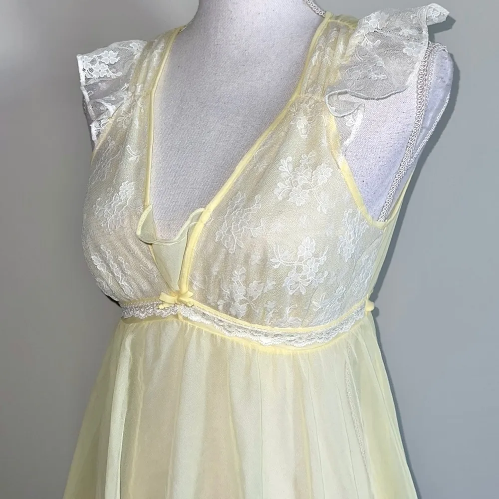 Betsey Johnson Butterfup Chiffon Babydoll - Image 3